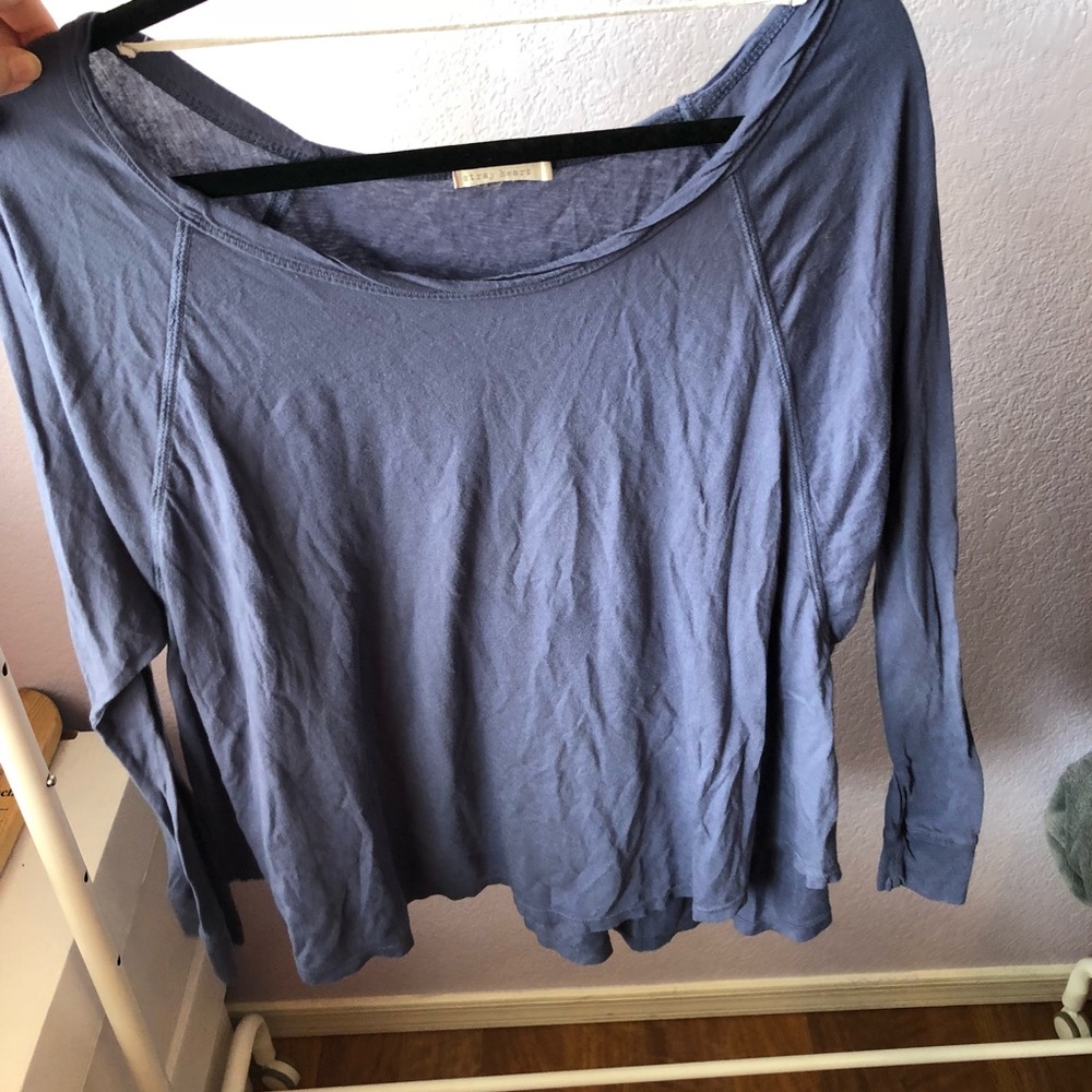 Cute and Comfy Blue Long Sleeve Shirt